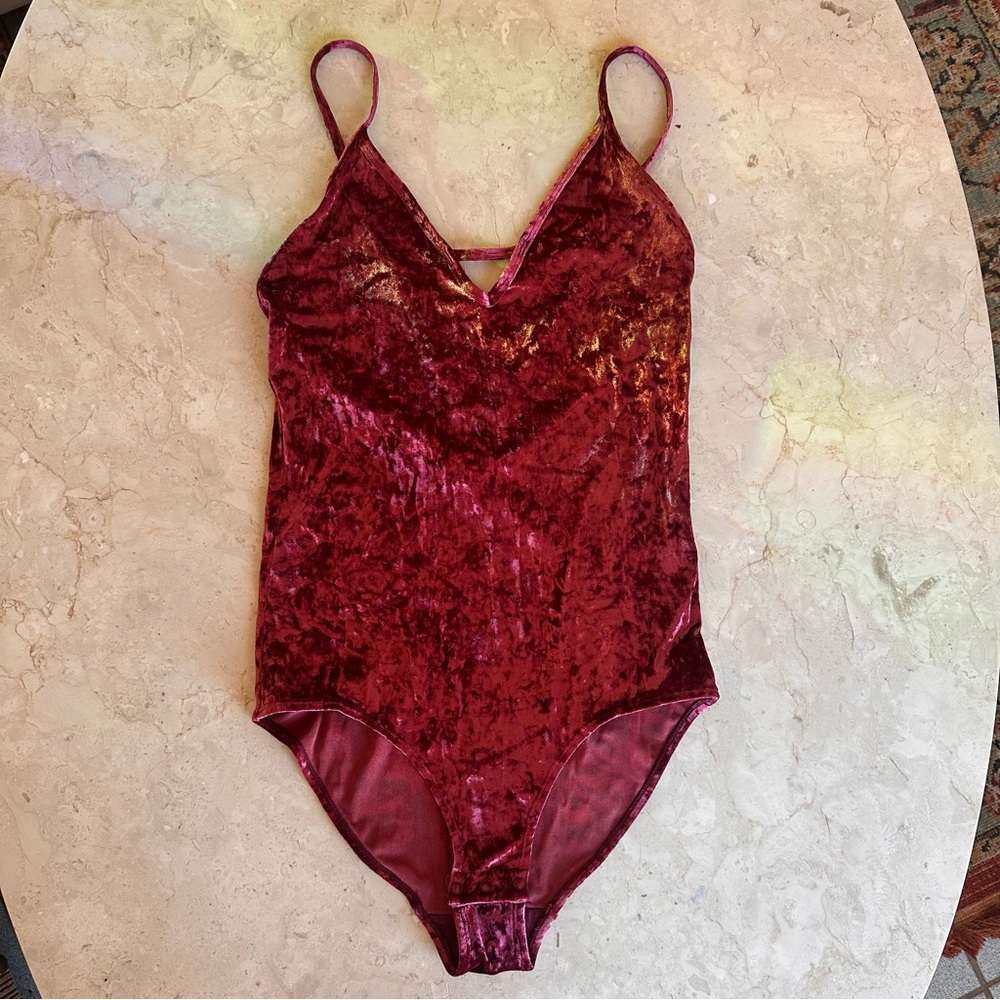 Velvet Bodysuit